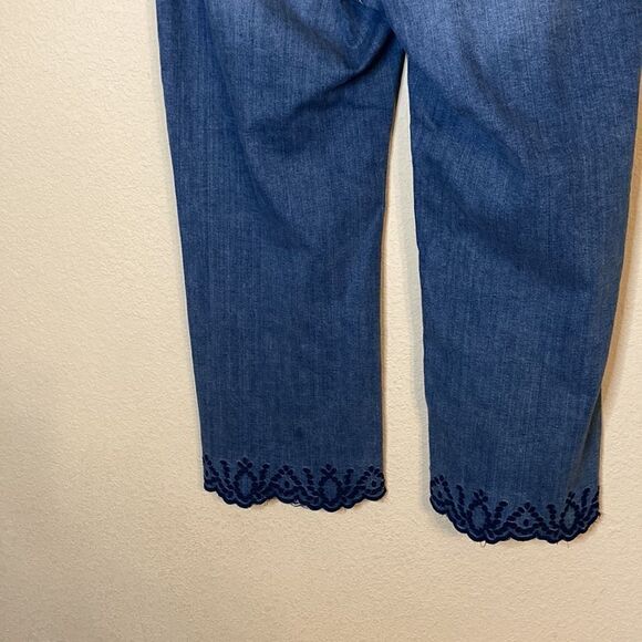 St John’s Bay Crop Five Pocket Jeans Size 10 - Picture 9 of 14